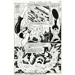 Dick Dillin and Sid Greene - Justice League of America #68, page 14 Original Art (DC, 1968).