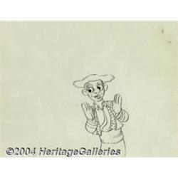 Walt Disney Studios - "Mickey's Gala Premiere" Animation Cel Original Art (Walt Disney, 1933).