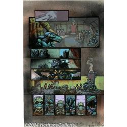 Kevin Eastman and Simon Bisley - Melting Pot, page 20 Original Art (Kitchen Sink, 1994).