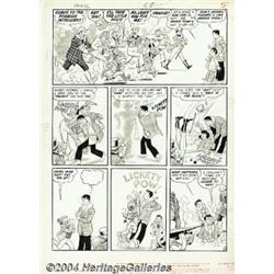 Will Elder - Panic #10, page 5 Original Art (EC, 1955).