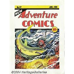 Creig Flessel - New Adventure #27 Cover Recreation Original Art (1992).