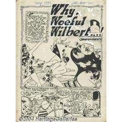 Sam J. Glanzman - All-New Short Story Comics #3, Complete 6-page story "Why, Woeful Wilbert!" Origin