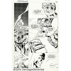 Mike Golden and Mike DeCarlo - Batman Special #1, pages 37 and 38 Original Art (DC, 1983).