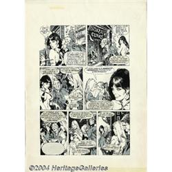 Jose Gonzales - Vampirella #59, page 6 Original Art (Warren Publishing, 1977).