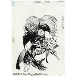 Jackson "Butch" Guice - Resurrection Man #1,000,000 Original Cover Art (DC, 1998).