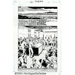 Russ Heath - Suicide Squad #4, pages 3 - 22, "Need to Know" Original Art (DC, 2002).