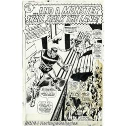 Don Heck and George Bell - The Avengers Annual #1, page 30 Original Art (Marvel, 1967).