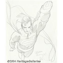 Adam Hughes - Superman Illustration Original Art (undated).