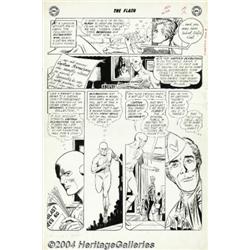 Carmine Infantino and Joe Giella - The Flash #124, page 2 Original Art (DC, 1961).