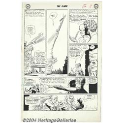 Carmine Infantino and Joe Giella - The Flash #124, page 8 Original Art (DC, 1961).