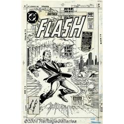 Carmine Infantino and Dick Giordano - The Flash #301 Cover Original Art (DC, 1980).