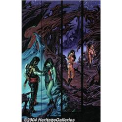 Joe Jusko - Vampirella: Blood Lust #1, page 19 Original Art (Harris Comics, 1997).