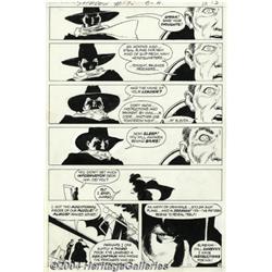 Michael W. Kaluta - The Shadow #1, page 9 Original Art (DC, 1973).