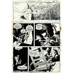 Michael W. Kaluta and Bernie Wrightson - The Shadow #3, page 17 Original Art (DC, 1974).