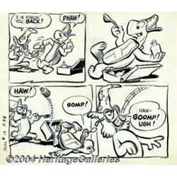 Walt Kelly - Pogo Possum #12, page 38 Original Art (Dell, 1953).