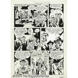 Jack Kirby and Joe Simon - Green Hornet Fights Crime #37, page 2 Original Art (Harvey, 1947).