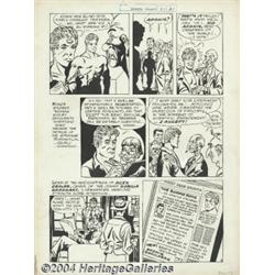 Jack Kirby and Joe Simon - Green Hornet Fights Crime #37, page 4 Original Art (Harvey, 1947).