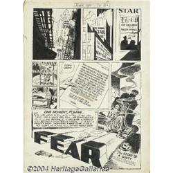 Jack Kirby and Joe Simon - Black Cat Comics #6 Complete 9-page Story, "The Story of a Guilty Conscie