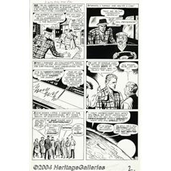 Jack Kirby and Dick Ayers - Journey Into Mystery #68, page 2 Original Art (Marvel, 1961).
