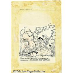 Warren Kremer - Hot Stuff #128 Cover Original Art (Harvey, 1975).