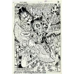 Erik Larsen and Mike DeCarlo - Secret Origins #13 Group of 6 pages Original Art (DC, 1987).