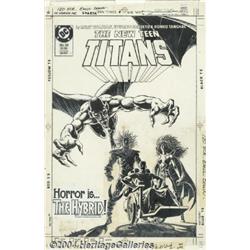 Jose Luis Garcia-Lopez - The New Teen Titans #24 Cover Original Art (DC, 1986).