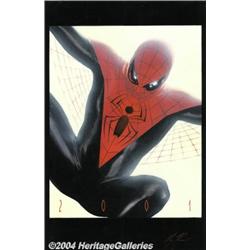 Alex Ross - Spider-Man Concept Painting Original Art (2001).