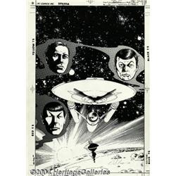 David Ross and Bob Smith - Star Trek Annual #1 Cover and Group of 11 pages Original Art (DC, 1985).