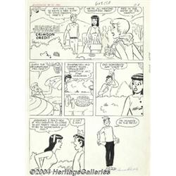 Samm Schwartz - Archie's Jokebook Magazine #75, page 1 Original Art (Archie, 1963).