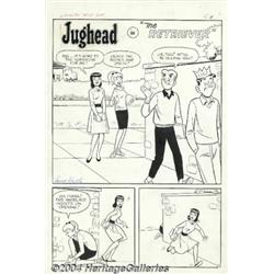 Samm Schwartz - Archie's Pal, Jughead #112, Complete 6-page Story "The Retriever" Original Art (Arch