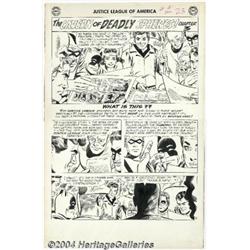 Mike Sekowsky and Bernard Sachs - Justice League of America #16, page 19 Original Art (DC, 1962).