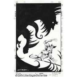 Val Semeiks and Bob McLeod - X-Men Unlimited #9 Original Cover Art (Marvel, 1995).