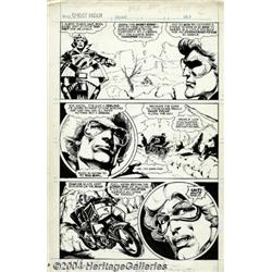 Jim Starlin and Mike Nasser - Ghost Rider #35, page 2 Original Art (Marvel, 1979).