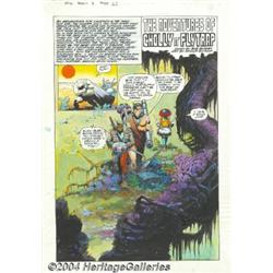 Arthur Suydam - Adventures of Cholly n' Flytrap Book Three, page 27 Original Art (Epic, 1992).