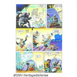 Arthur Suydam - Adventures of Cholly n' Flytrap Book Four Page Original Art (Epic, 1992).