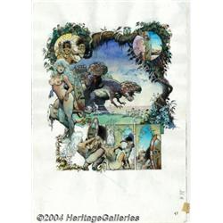 Arthur Suydam - Penthouse Comix #2 Libby Original Art (Penthouse, 1994).