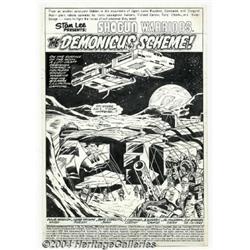 Herb Trimpe and Mike Esposito - Shogun Warriors #13 Group of 7 pages Original Art (Marvel, 1980).