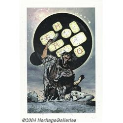 John Van Fleet - Hero #11 Cover Original Art (DC, 2003).