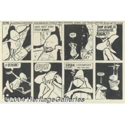 Vaughn Bode - "Gline II" Original Art (1967).