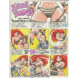 Mark Bode - Zara Tungi Original Art (1988).