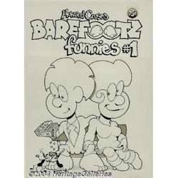 Howard Cruse - Barefootz Funnies #1 Cover Original Art (Kitchen Sink, 1975).
