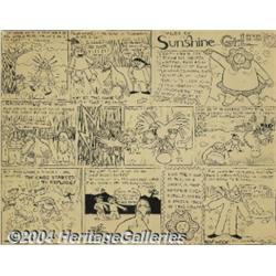 Kim Deitch - "Sunshine Girl" Original Art (circa 1967).