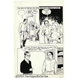 Val Mayerik and Harvey Pekar - American Splendor, Group of 2 Pages Original Art (Pekar, 1988).