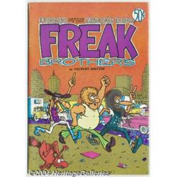 Ted Richards - Fabulous Furry Freak Brothers "Collector's Corner" Ad Original Art (undated).