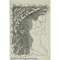 John Thompson - The Book of Raziel Splash Page Original Art (Print Mint, 1969).