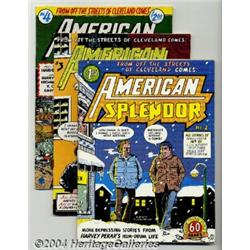 American Splendor #2-4 Group (Harvey Pekar, 1977-79) Condition: Average NM.