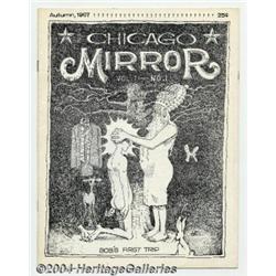 Chicago Mirror #1 and #2 (Mirror Publishing Empire, 1967-68) Condition: Average FN/VF.