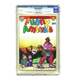 Funny Aminals #1 (Apex Novelties, 1972) CGC MT 9.9 Off-white to white pages.