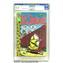 Mr. Natural #2 (Apex Novelties, 1971) CGC MT 9.9 Off-white to white pages.