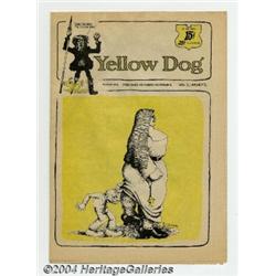 Yellow Dog Tabloid Group First Printings (Print Mint, 1968-69) Condition: Average VF+.